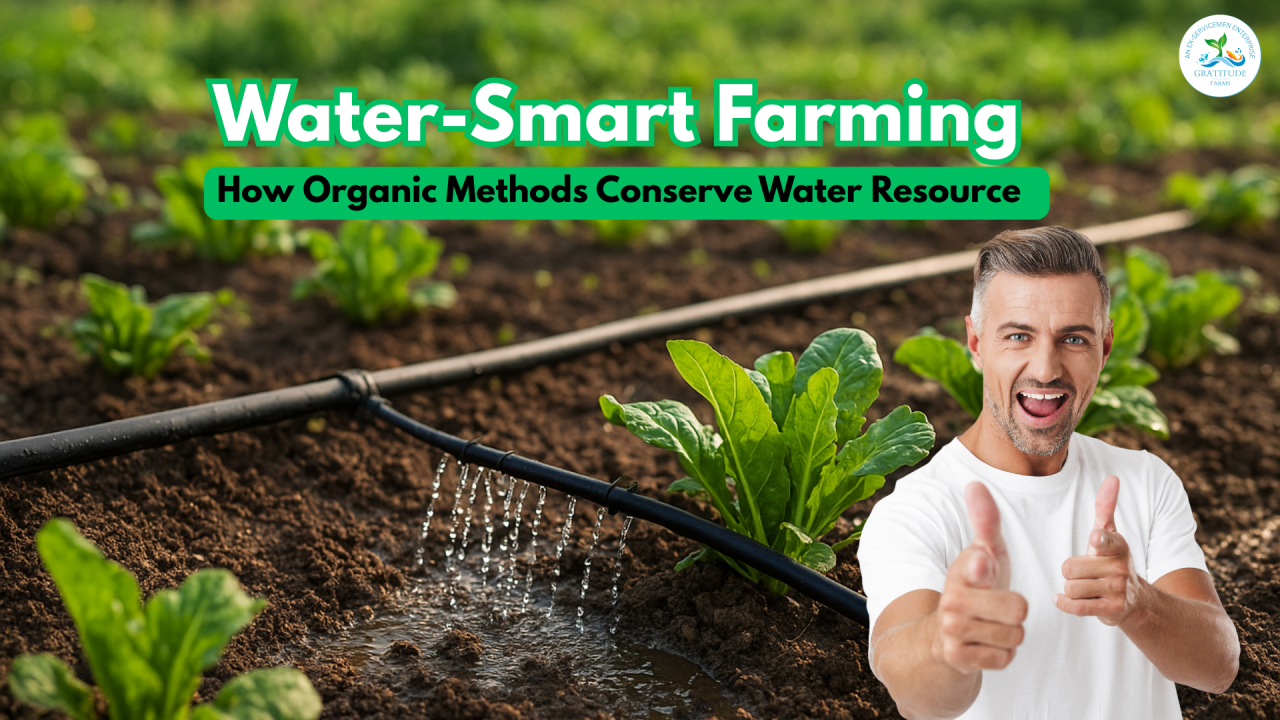 Water-Smart Farming: How Organic Methods Conserve Water Resources