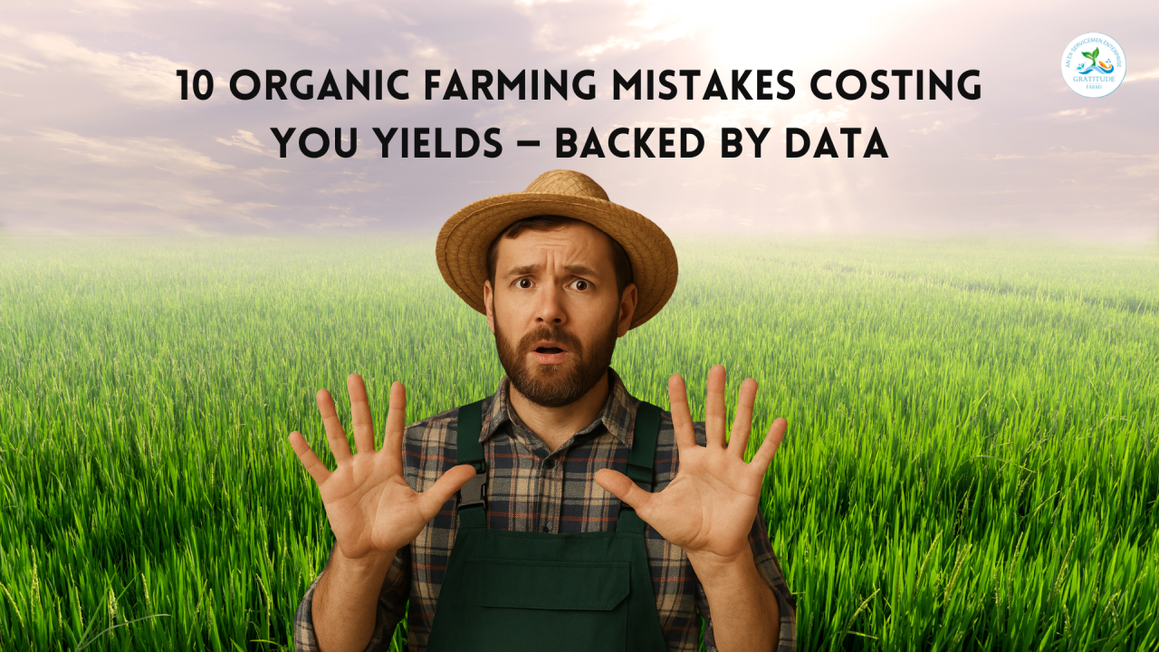 10 Organic Farming Mistakes Costing You Yields — Backed by Data